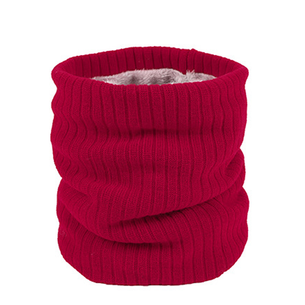 Infinity Scarf Knit - OVTRB เย็นสภาพอากาศขนแกะคออุ่นความร้อนคอ Gaiter ผ้าพันคอฤดูหนาว Windproof ถักผ้าพันคอวงกลมกลางแจ้งผ้าพันคอ