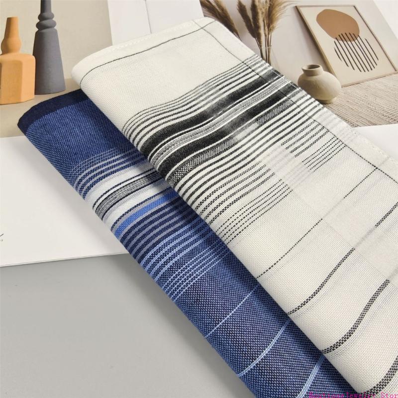 E1pe Stripes Handkerchief กระเ - Handkerchief Cotton Men บทวิจารณ์และราคา