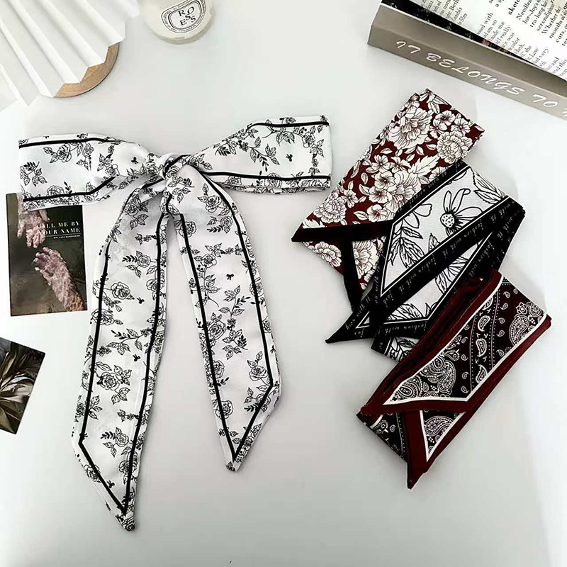 ผ้าพันคอไหมแฟชั่นหรูหราสำหรับผ - Head Wrap Turban บทวิจารณ์และราคา