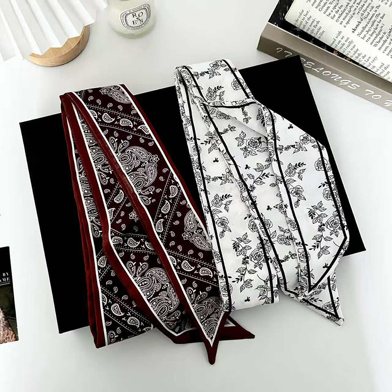ผ้าพันคอไหมแฟชั่นหรูหราสำหรับผ - Head Wrap Turban บทวิจารณ์และราคา